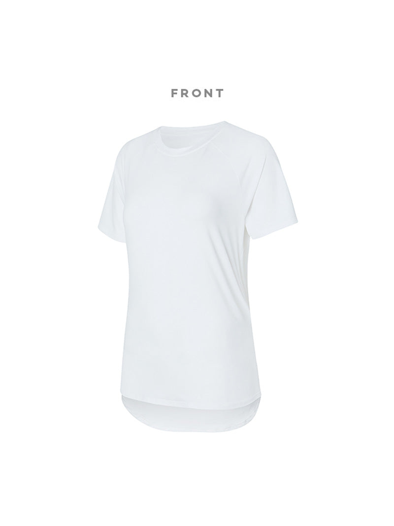 涼感輕羽毛舒適短袖上衣｜共13色｜XA5298T