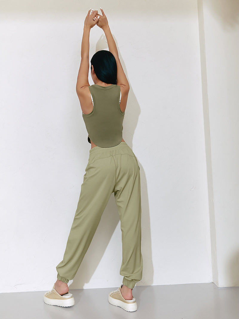 功能性輕盈柔彈哈倫慢跑褲｜共16色｜XA5380G