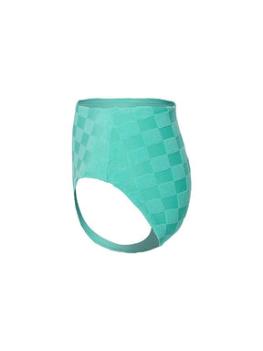 夏日微風棋盤格紋比基尼泳褲｜共4色｜XSFWS50J2