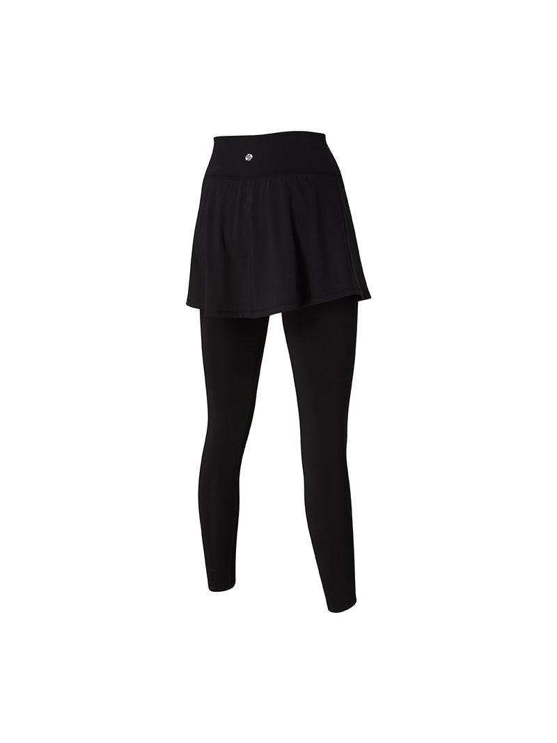 黑標 Life 水陸緊身褲裙( 2 in 1 )｜黑色 Black｜WP9228H