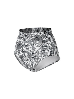 全方位生活涼爽花卉高腰三角泳褲｜共4色｜WP9229H