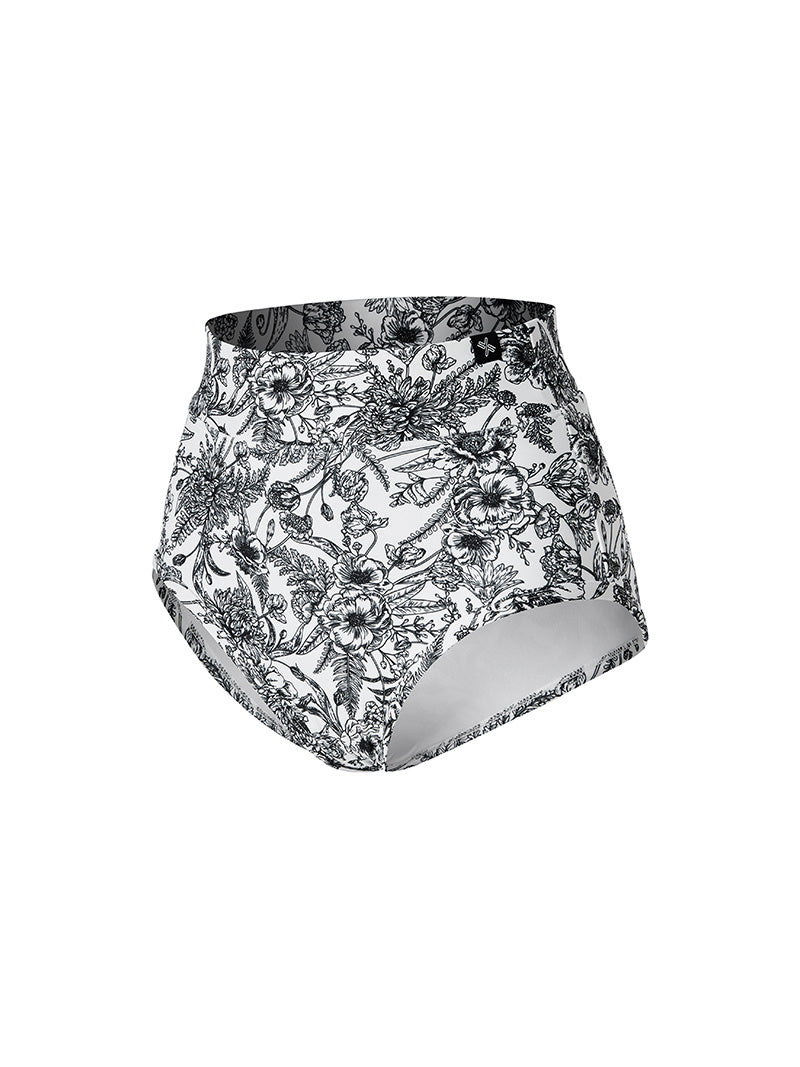全方位生活涼爽花卉高腰三角泳褲｜共4色｜WP9229H