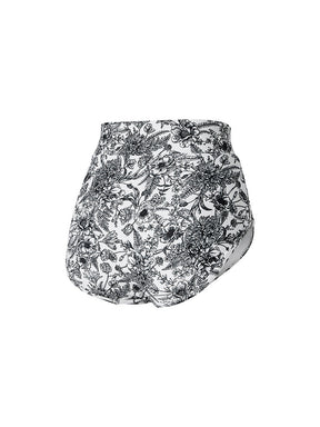 全方位生活涼爽花卉高腰三角泳褲｜共4色｜WP9229H