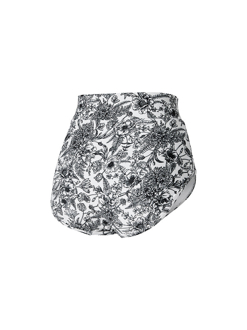 全方位生活涼爽花卉高腰三角泳褲｜共4色｜WP9229H