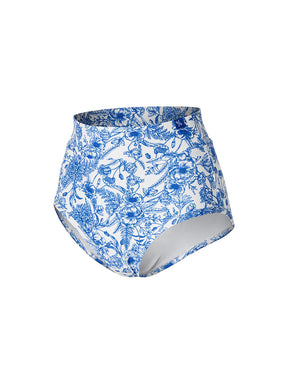 全方位生活涼爽花卉高腰三角泳褲｜共4色｜WP9229H