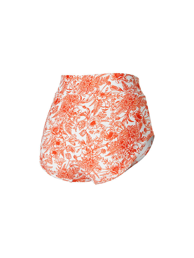 全方位生活涼爽花卉高腰三角泳褲｜共4色｜WP9229H