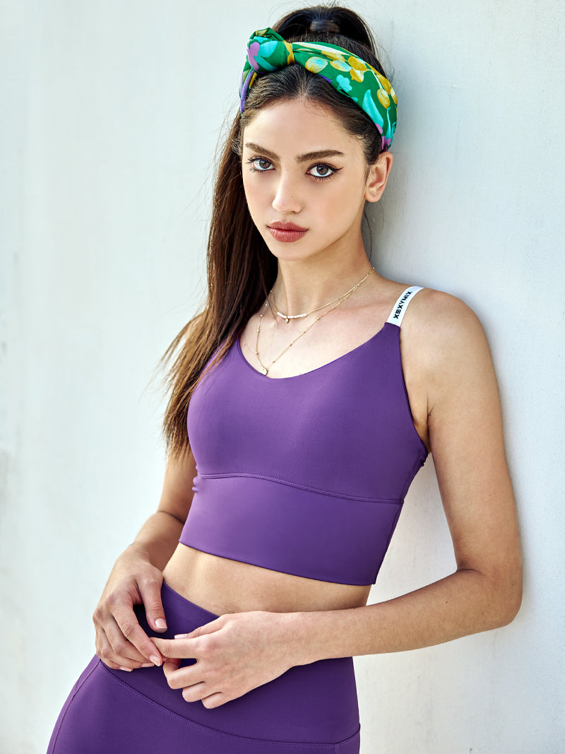 全方位水陸涼爽一體成型胸墊上衣｜共10色｜WT4361G