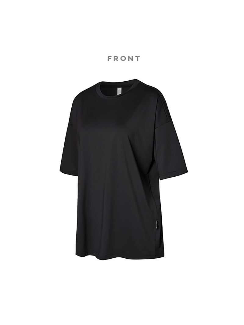 涼感輕羽毛OverFit短袖上衣｜共10色｜XA5392G