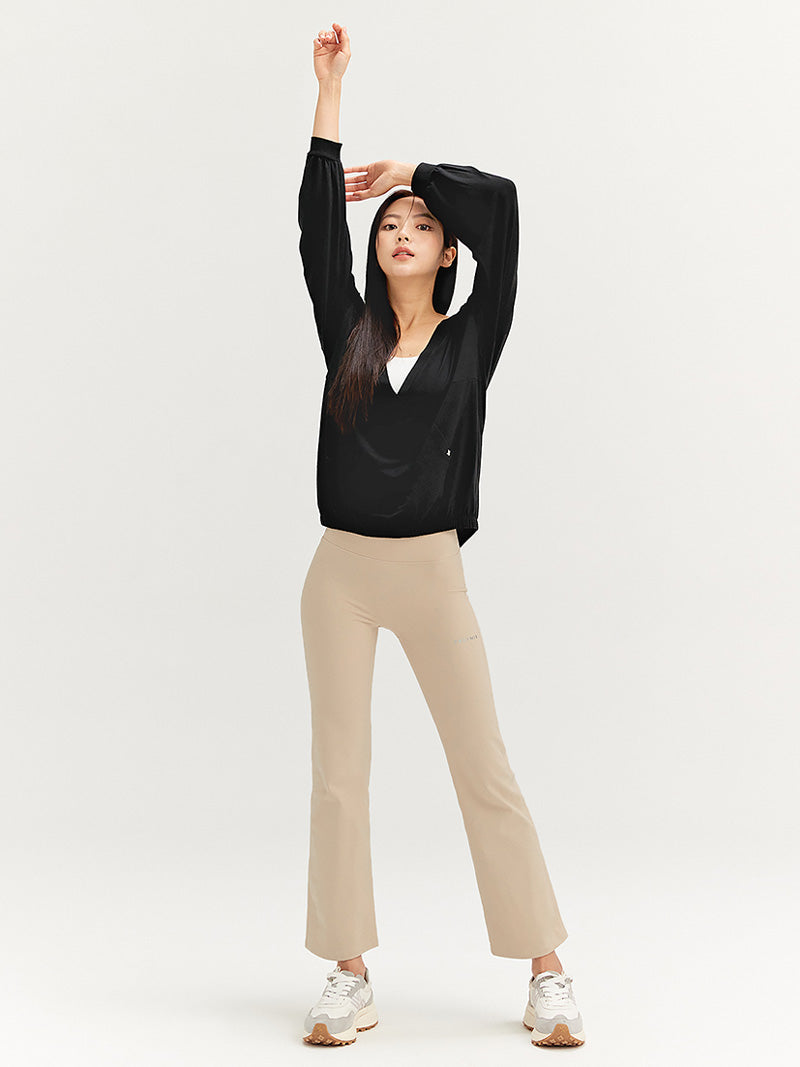 黑標360N 全方位柔彈美感靴型喇叭保暖褲｜共11色｜XP9217G