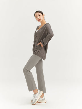 黑標360N 全方位柔彈美感靴型喇叭保暖褲｜共11色｜XP9217G