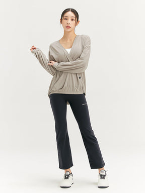 黑標360N 全方位柔彈美感靴型喇叭保暖褲｜共11色｜XP9217G