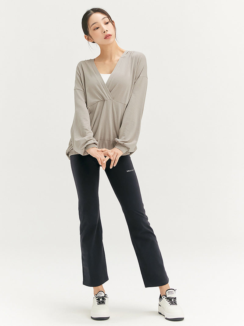 黑標360N 全方位柔彈美感靴型喇叭保暖褲｜共11色｜XP9217G