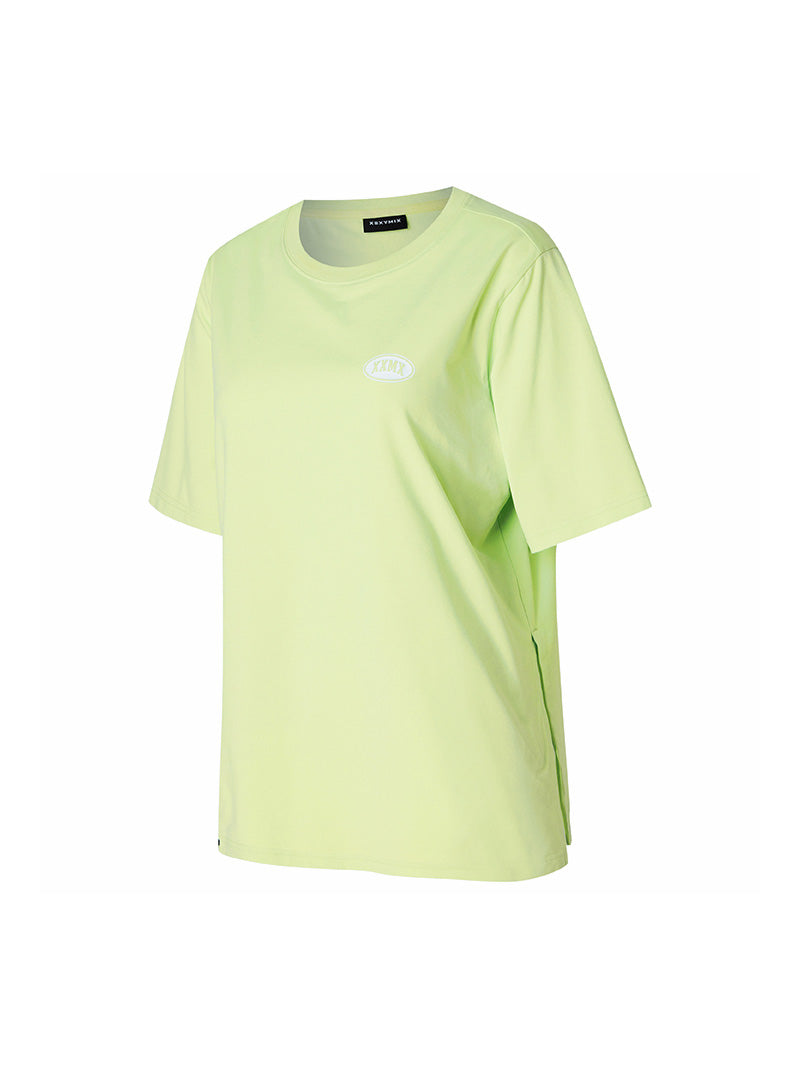 XXMX 微寬鬆側開衩短袖上衣｜共7色｜XA5467H