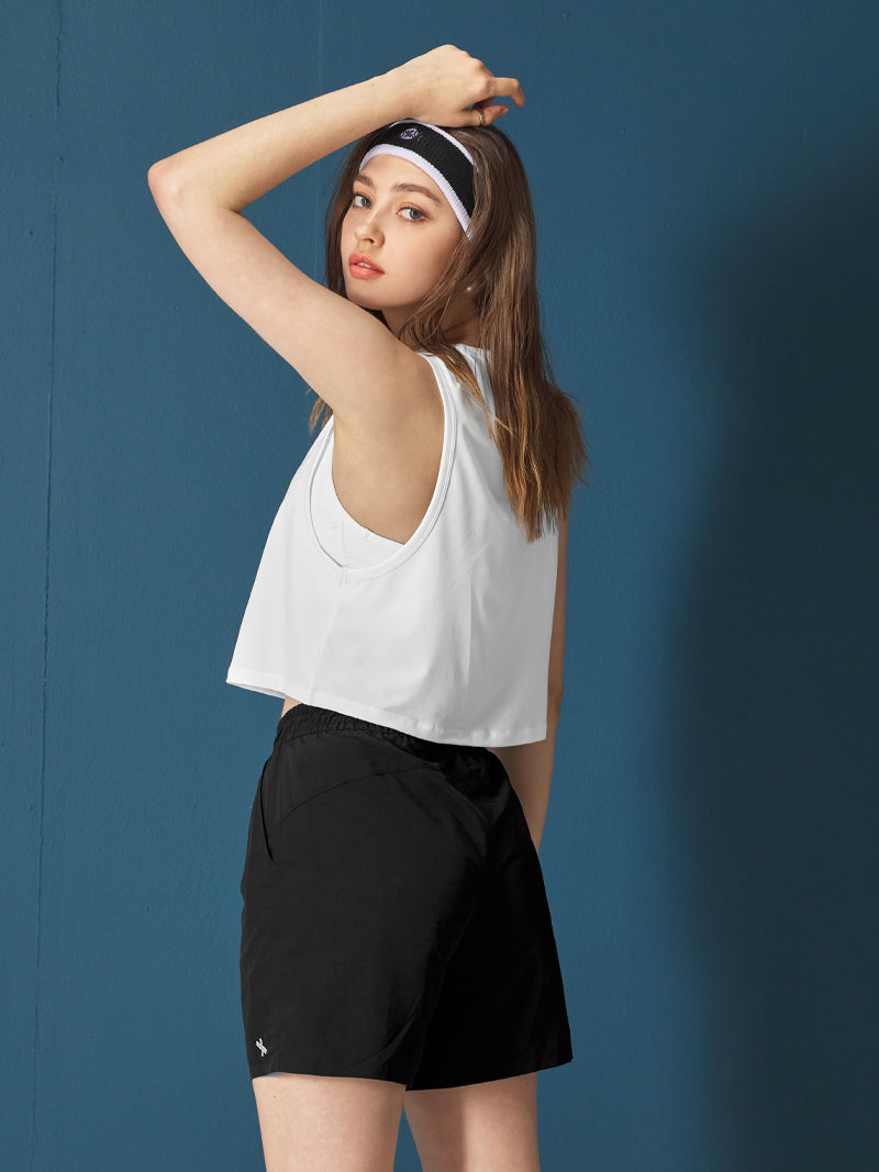 X標誌梭織口袋短褲｜共4色｜XA5468H