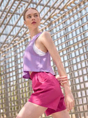 X標誌梭織口袋短褲｜共4色｜XA5468H