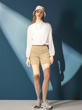 X標誌梭織口袋短褲｜共4色｜XA5468H