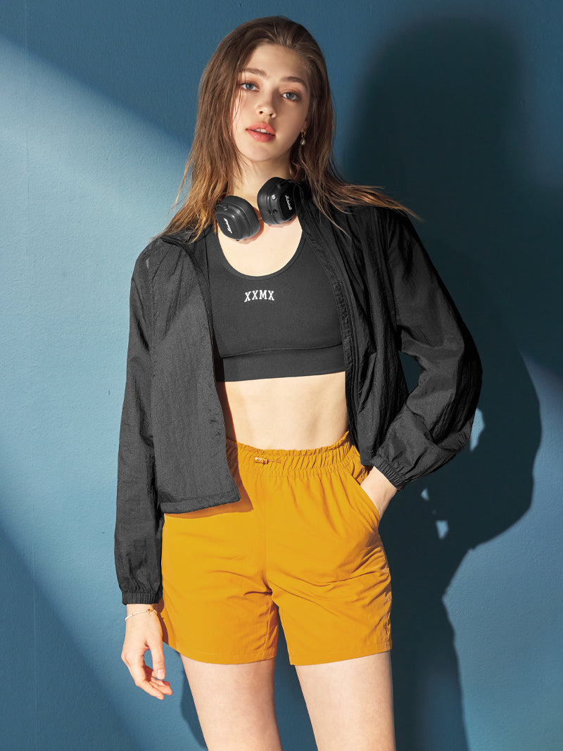 X標誌梭織口袋短褲｜共4色｜XA5468H