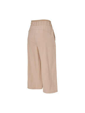 寬腰彈力休閒8.5分寬褲 | 共5色 | XFK1PT1002