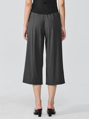 寬腰彈力休閒8.5分寬褲 | 共5色 | XFK1PT1002