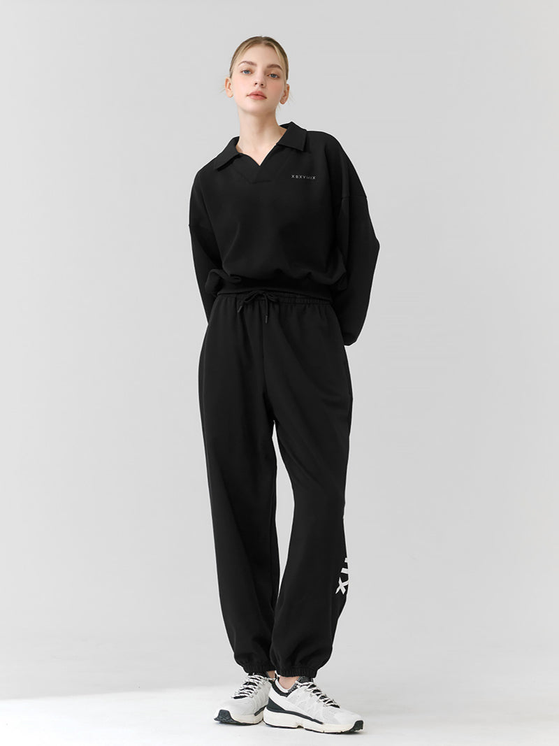 X文字標誌寬鬆束口慢跑褲｜共5色｜XFK1PT1101