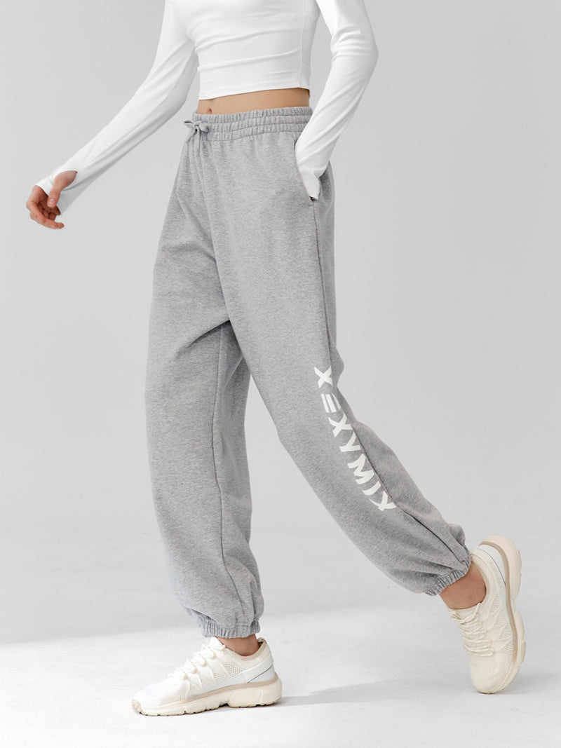 X文字標誌寬鬆束口慢跑褲｜共5色｜XFK1PT1101