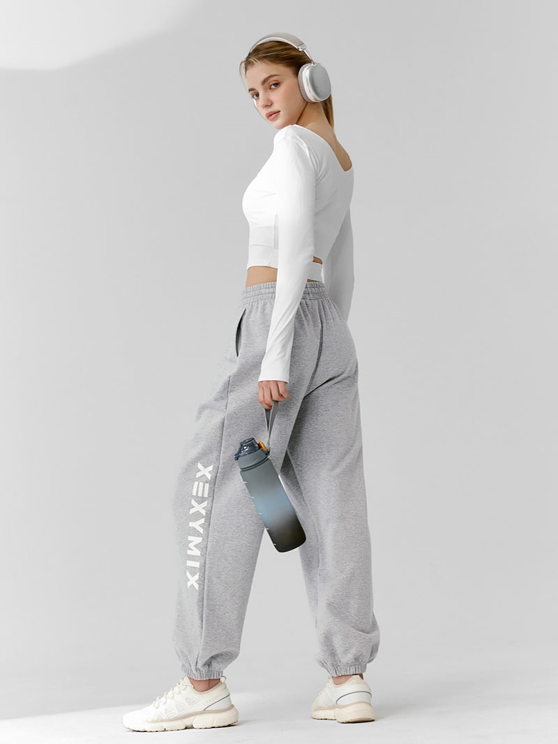 X文字標誌寬鬆束口慢跑褲｜共5色｜XFK1PT1101
