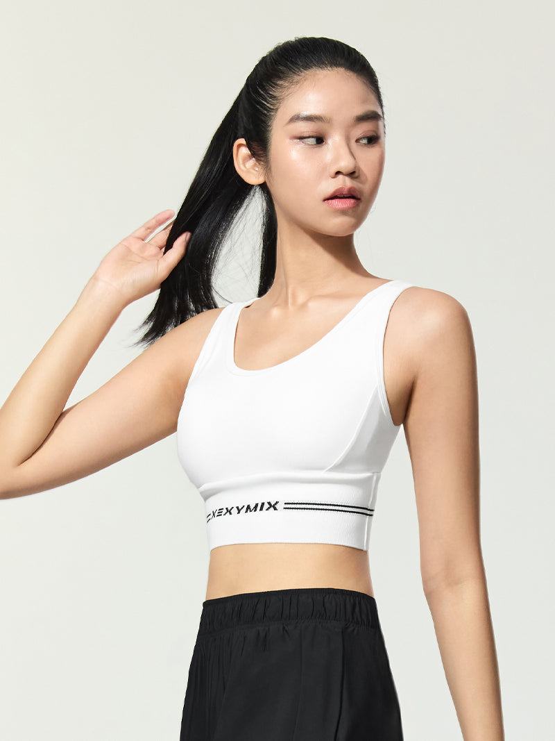 黑標Power Rise 文字運動風格背心上衣｜共4色｜XFK2BC1501