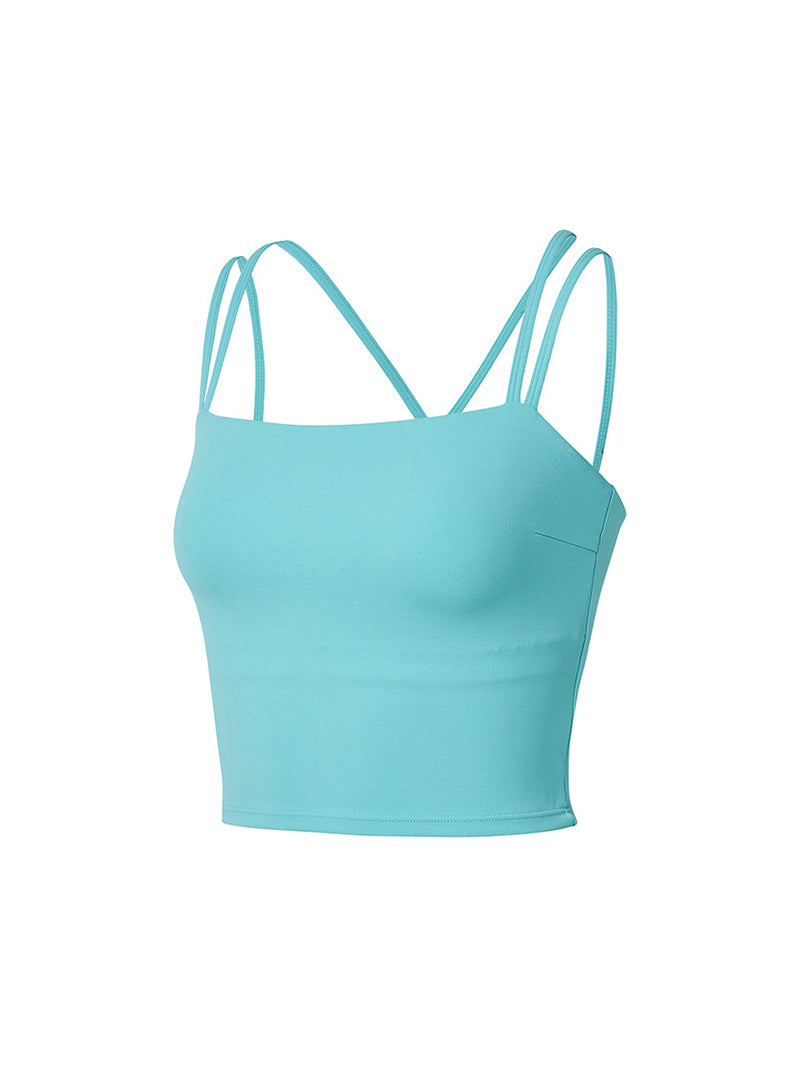 黑標 Power Rise 雙肩帶美背交叉背心上衣｜共5色｜XFK2BC1502