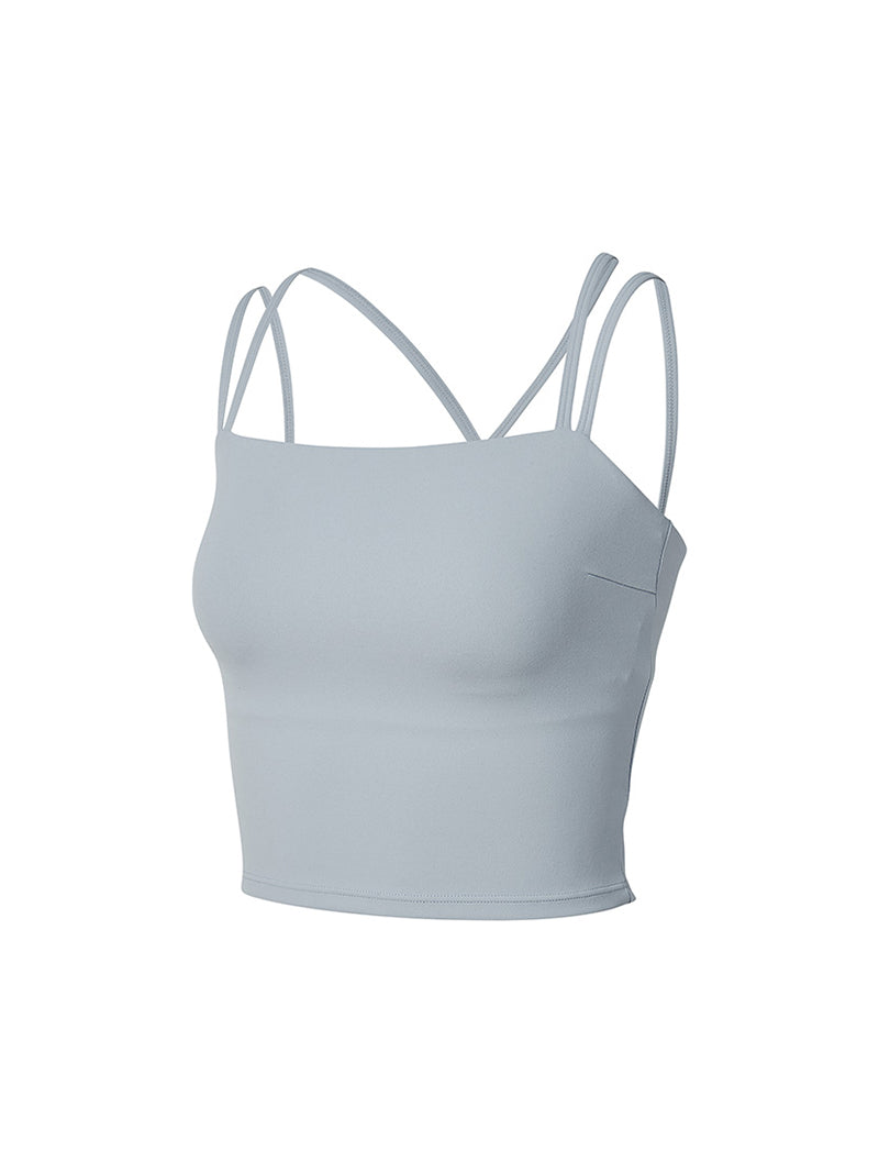 黑標 Power Rise 雙肩帶美背交叉背心上衣｜共5色｜XFK2BC1502