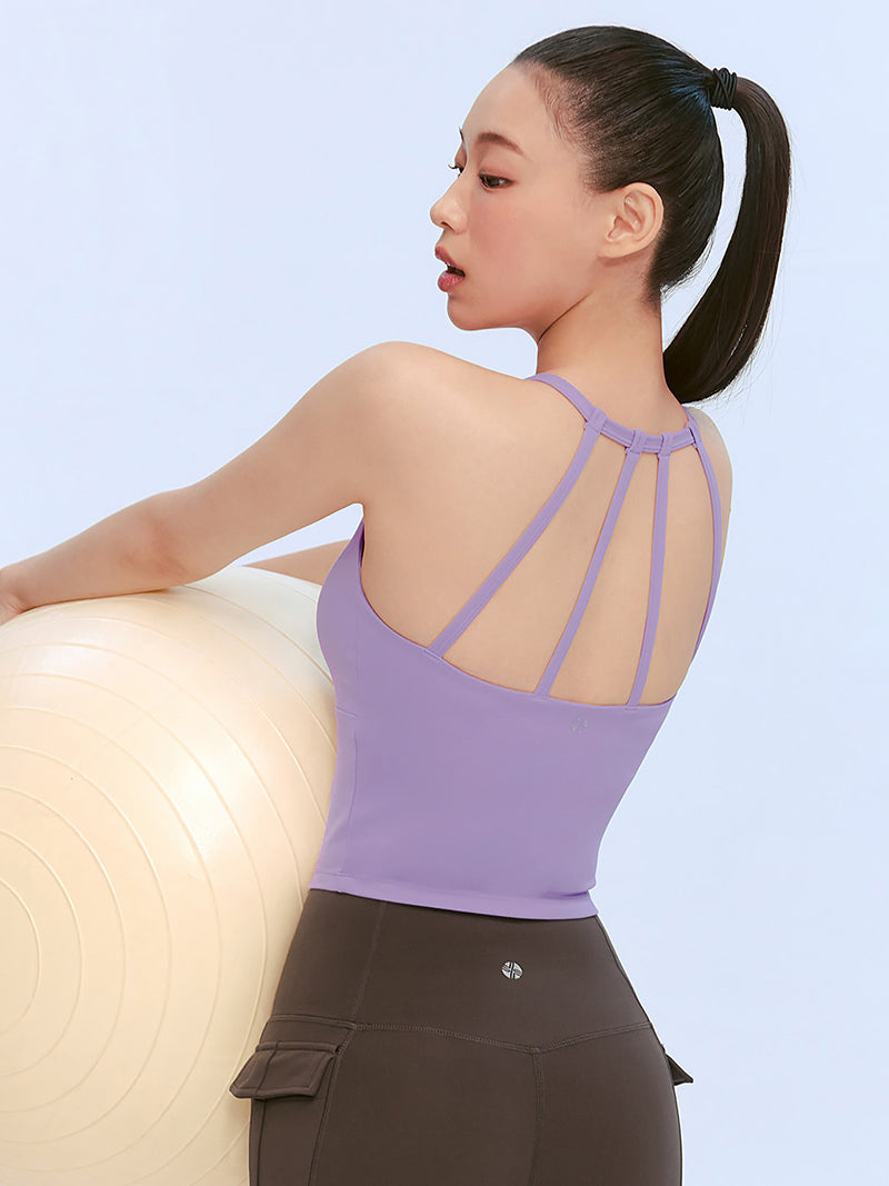 黑標 Power Rise 掛脖美背運動背心上衣｜共4色｜XFK2BL1501