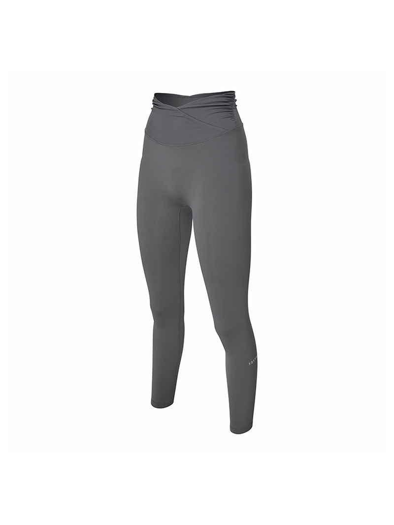 黑標Power Rise 雙V美腰抓皺設計緊身褲｜共7色｜XFK2LL1501