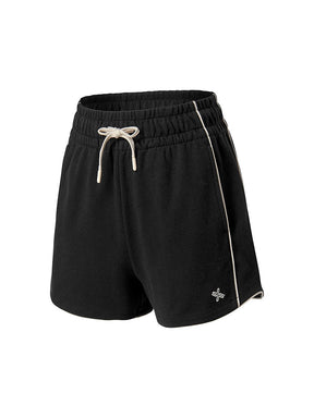 X文字標誌配色滾邊曲線短褲｜共4色｜XFK2PS1103