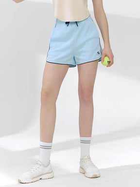 X文字標誌配色滾邊曲線短褲｜共4色｜XFK2PS1103