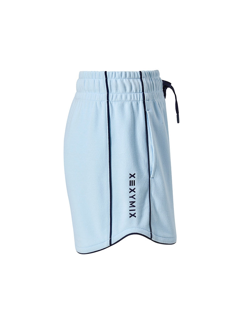 X文字標誌配色滾邊曲線短褲｜共4色｜XFK2PS1103