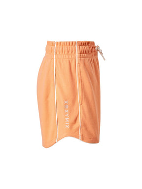 X文字標誌配色滾邊曲線短褲｜共4色｜XFK2PS1103