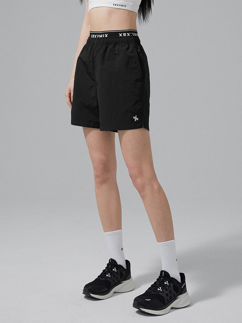 X文字標誌腰帶梭織短褲｜共2色｜XFK2PS1110
