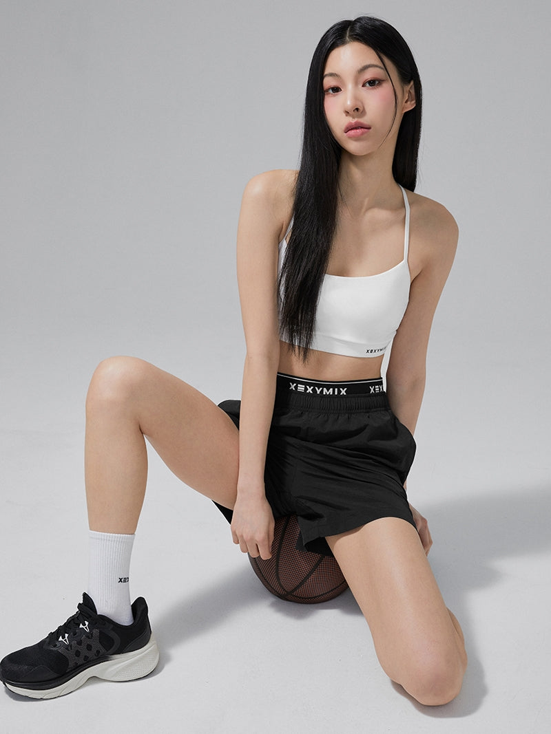X文字標誌腰帶梭織短褲｜共2色｜XFK2PS1110