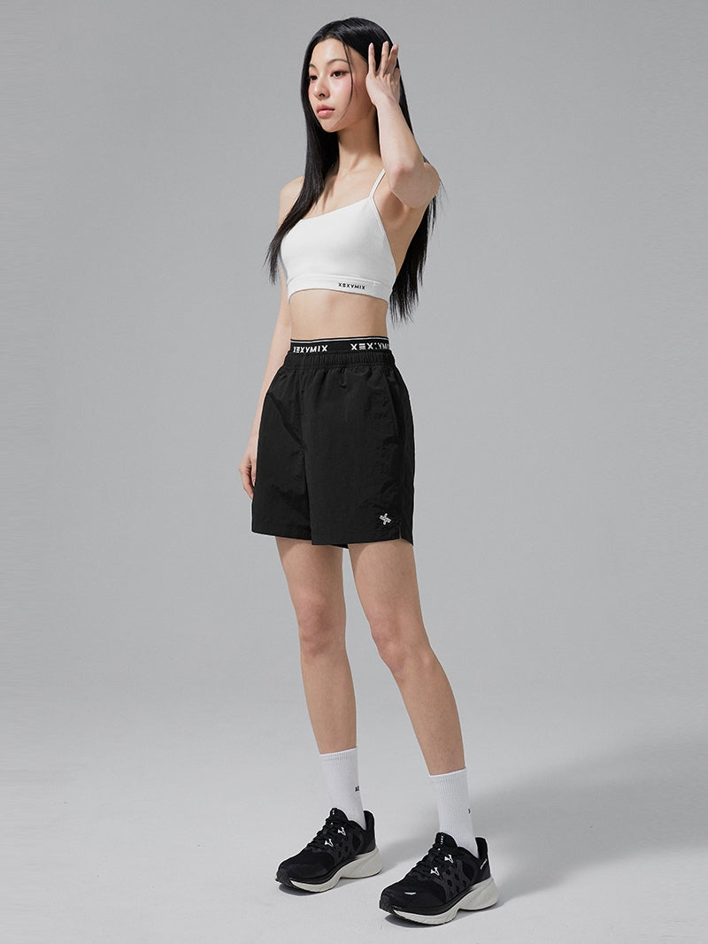 X文字標誌腰帶梭織短褲｜共2色｜XFK2PS1110