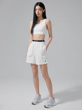 X文字標誌腰帶梭織短褲｜共2色｜XFK2PS1110