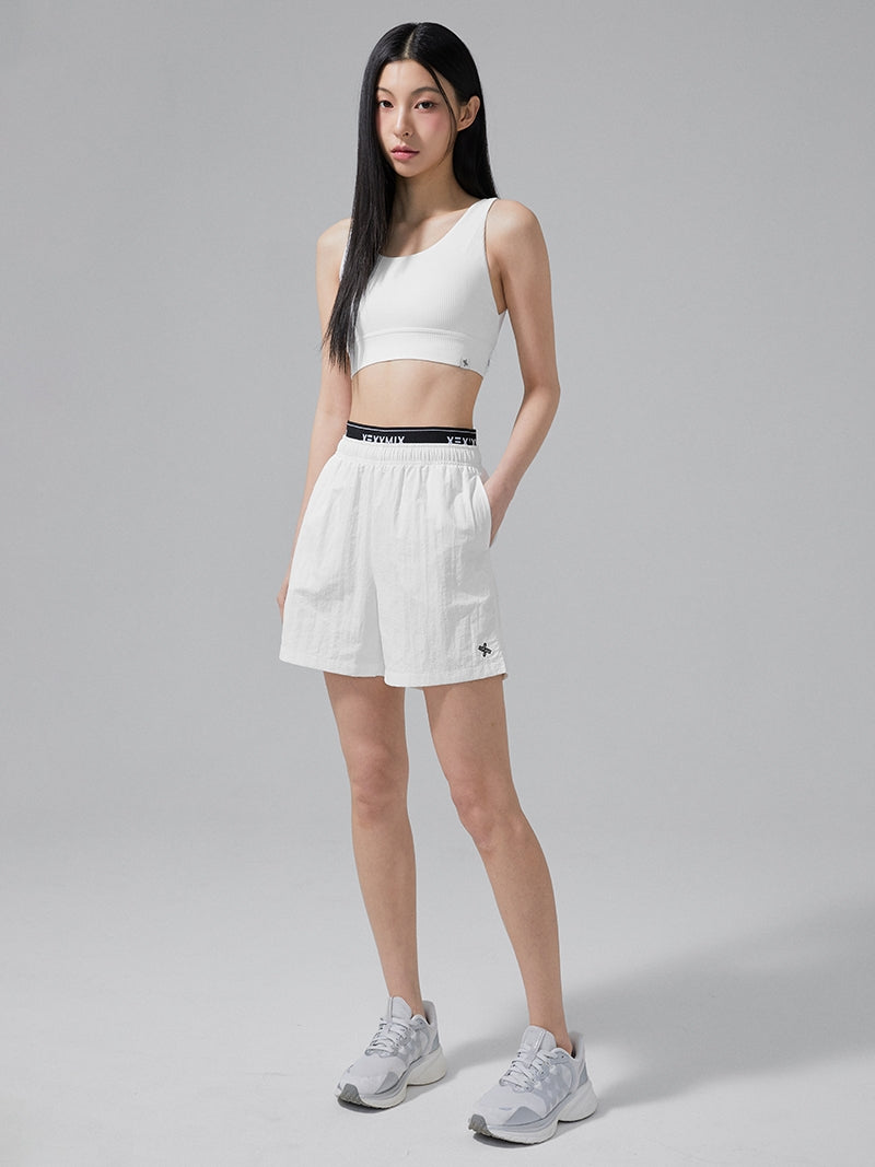 X文字標誌腰帶梭織短褲｜共2色｜XFK2PS1110