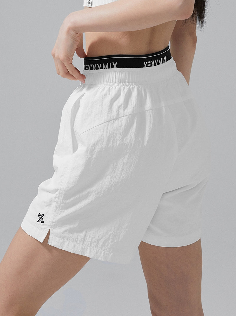 X文字標誌腰帶梭織短褲｜共2色｜XFK2PS1110