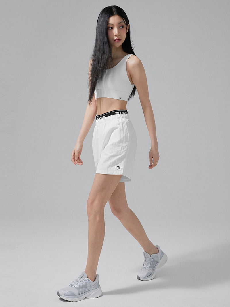 X文字標誌腰帶梭織短褲｜共2色｜XFK2PS1110