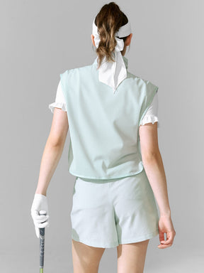 泡泡紗條紋雙排扣短褲｜共3色｜XFK2PS1201