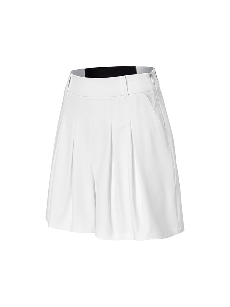 細褶百褶褲裙( 2 in 1)｜共3色｜XFK2PS1202