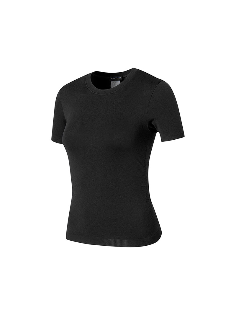 Zero Slick 側抓皺修身短袖上衣｜共5色｜XFK2TS1009