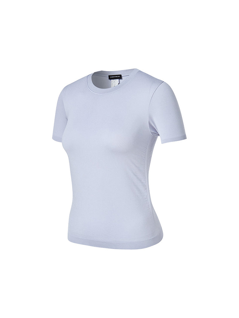 Zero Slick 側抓皺修身短袖上衣｜共5色｜XFK2TS1009