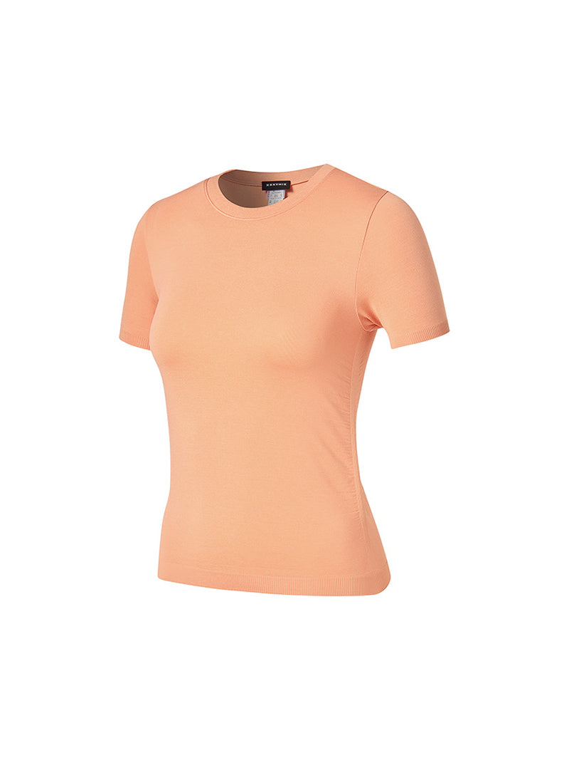 Zero Slick 側抓皺修身短袖上衣｜共5色｜XFK2TS1009