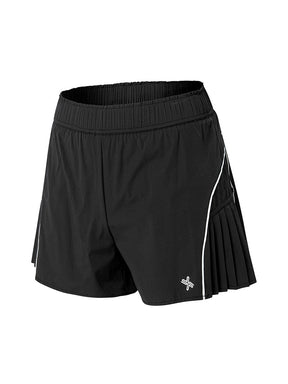 夏日光芒側褶皺運動短褲( 2 in 1 )｜共3色｜XFK2WR1402