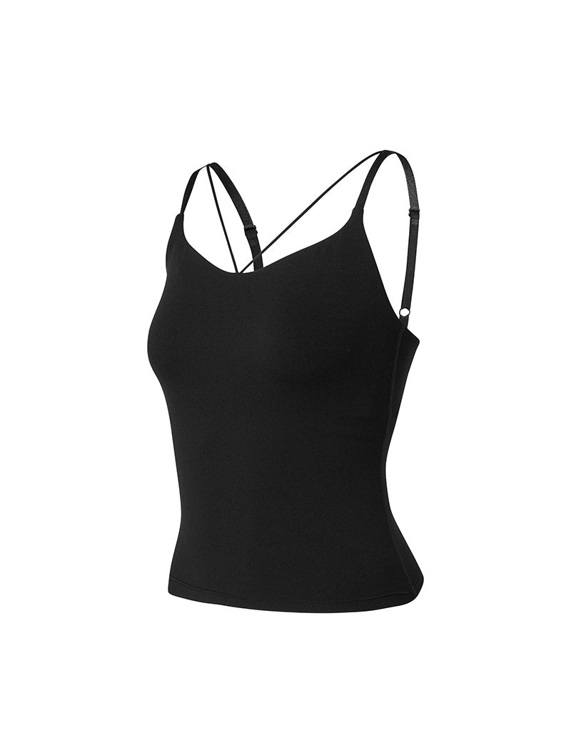 黑標 Power Rise細肩帶長版背心上衣 ｜共5色｜XFK3BL1510