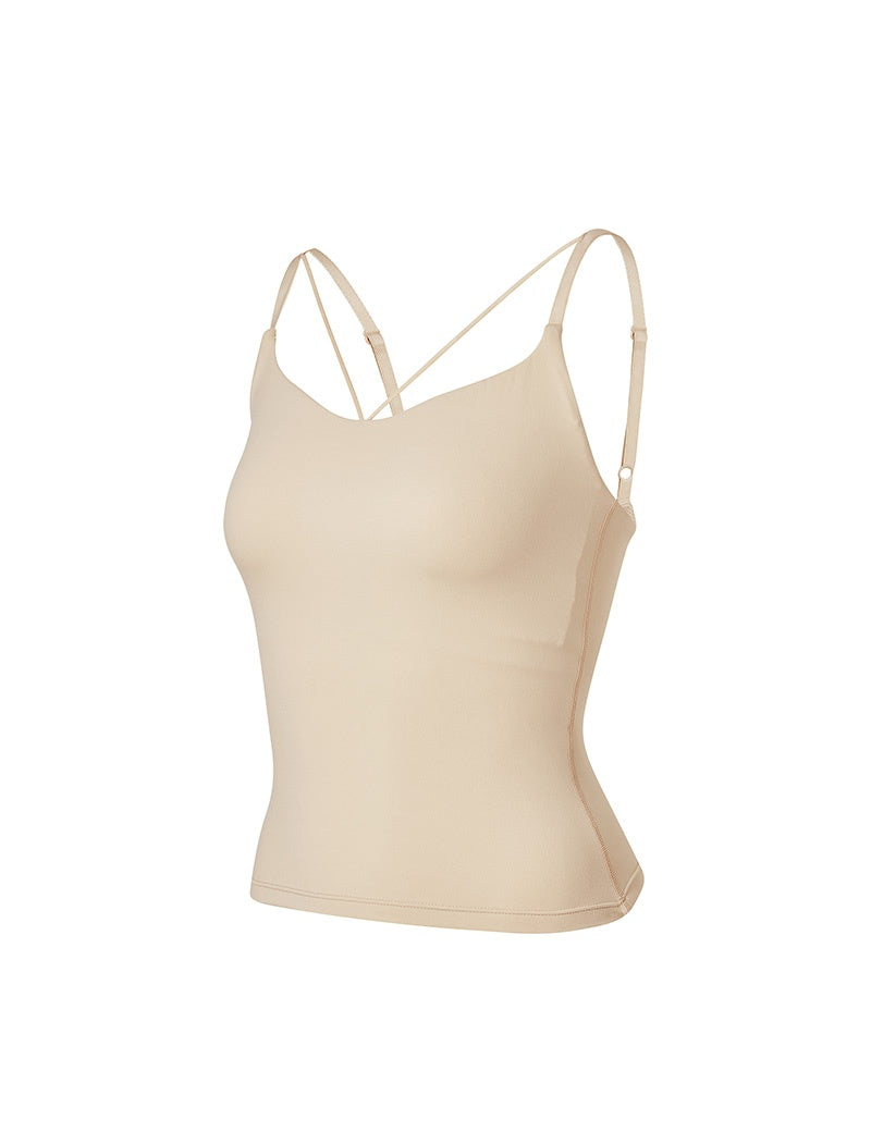 黑標 Power Rise細肩帶長版背心上衣 ｜共5色｜XFK3BL1510